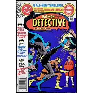 Detective Comics #485 Newsstand 1979 Death of Batwoman Bronze Tiger App VF-